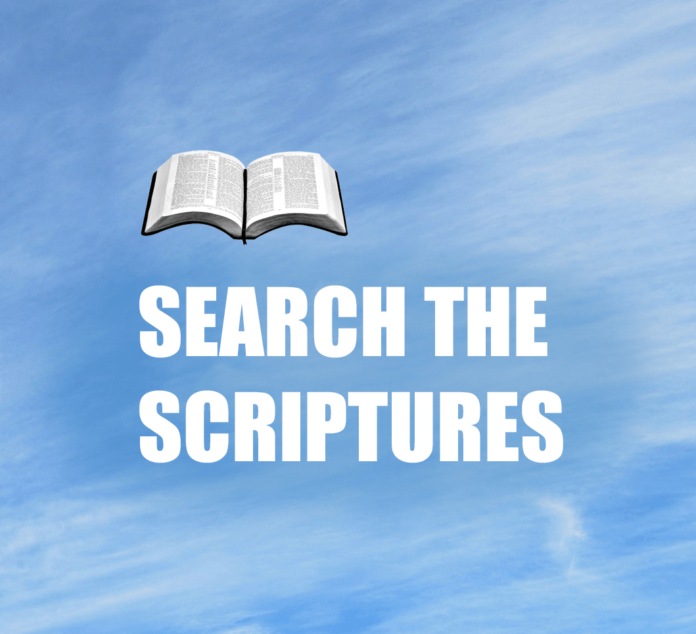 Search the Scriptures