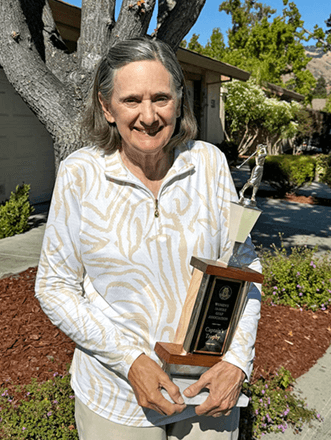 Captain’s Trophy winner Cindy Fuller.