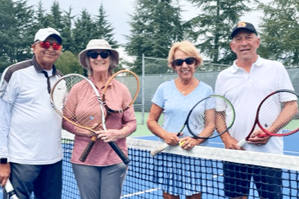 Left to right: Jay Desai, Julie Hawkinson, Gail Tuft and Jayme Dickson.