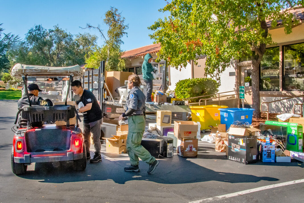 E-waste collection event 9-21