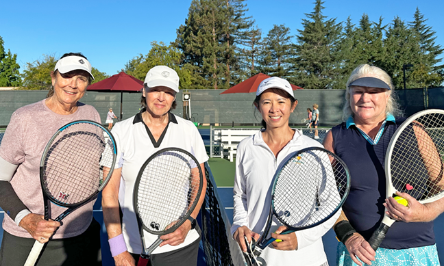 L-R. Phyllis Seeger, Helen Varenkamp, Catherine Pham, Mary Green