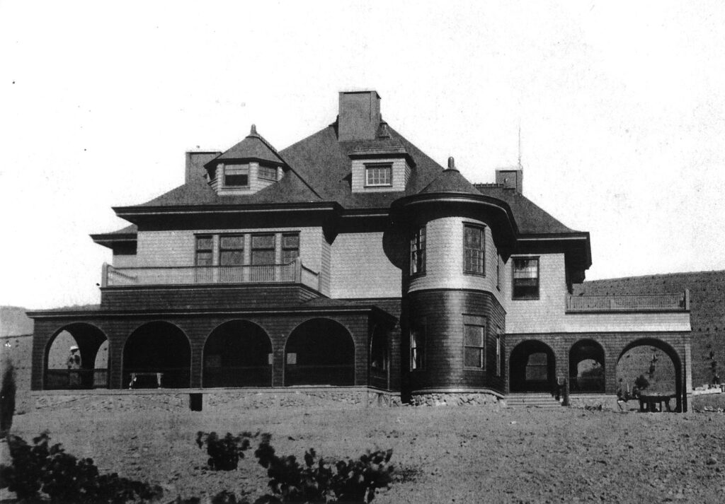 William Wehner's new mansion in 1891