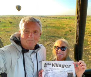 Gordon and Loretta Carbonetti on safari