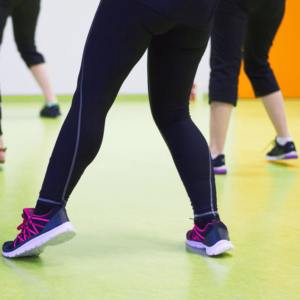 Women doing Zumba