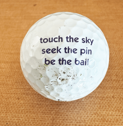 Touch the Sky Golf Ball