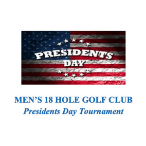 President Day18 Hole MEN