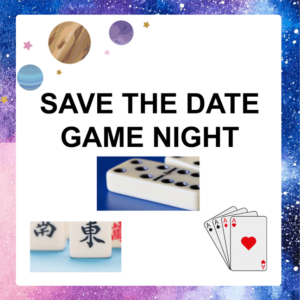 Save the Date - Game Night