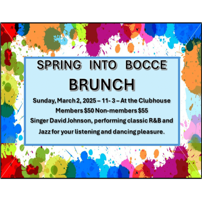 Spring into Bocce Brunch