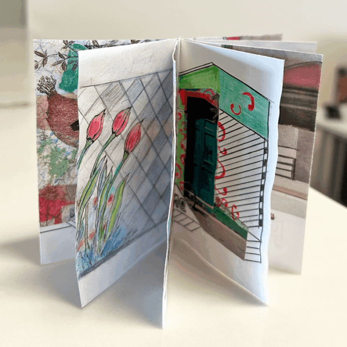 Wendy Fitzgerald’s new collage class