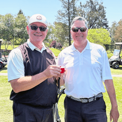 Men's Club Kyle Finley and Mike Tuft