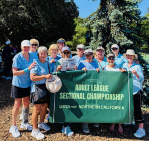 Village Women’s 65+ 7.0 tennis team