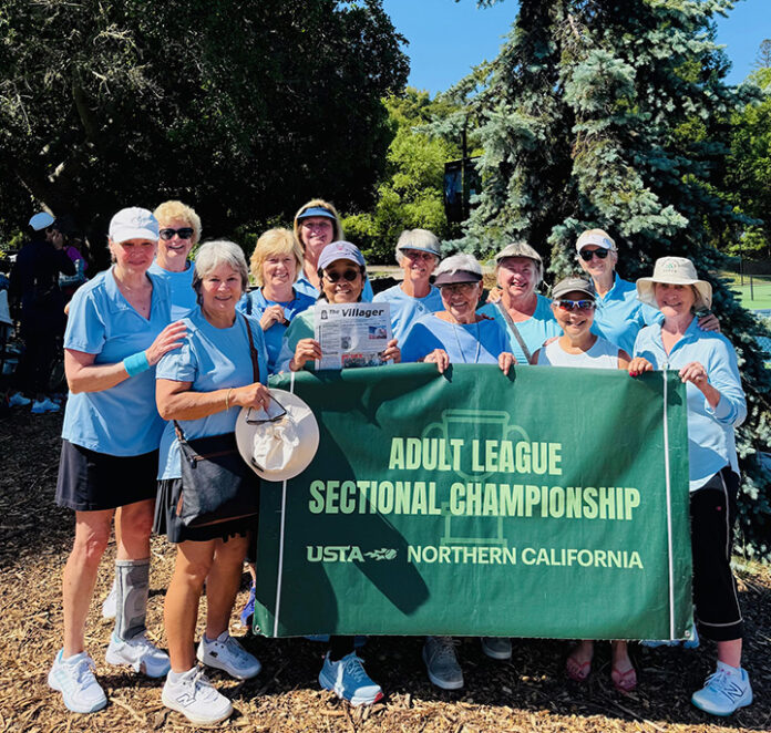 Village Women’s 65+ 7.0 tennis team